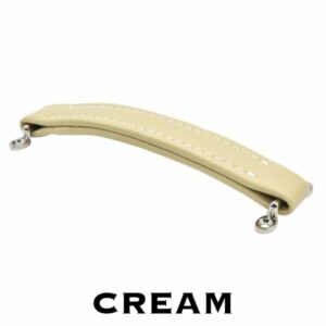 Cream leather