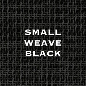 Small Weave Black